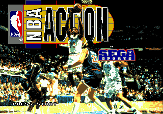 NBA Action '94 (USA) Title Screen